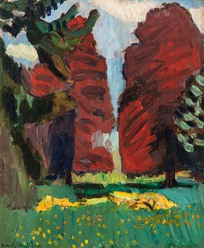 Paarse beuken, Henri Matisse