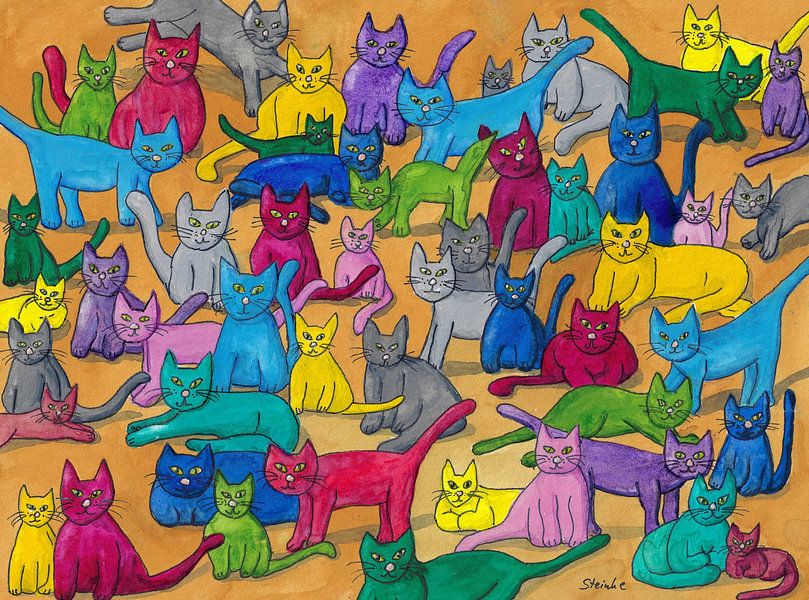 Beaucoup de chats par Sandra Steinke
