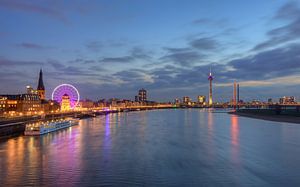 Die Skyline von Düsseldorf