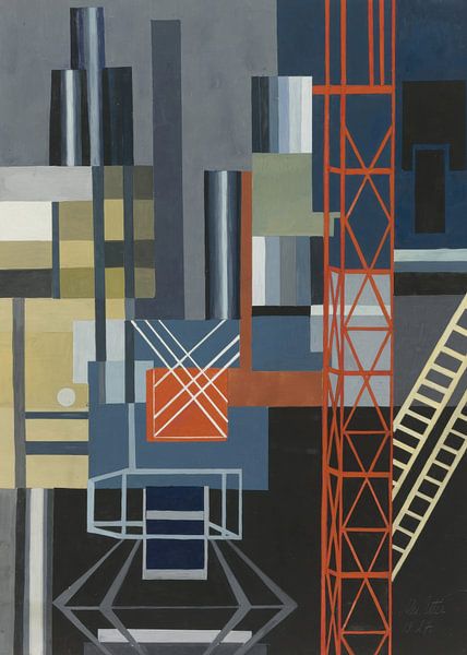 Alexandra Exter – Konstruktivistisches Bühnenbild (1927) von Peter Balan