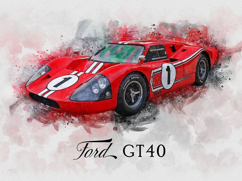 Ford GT40 1967 by Pictura Designs