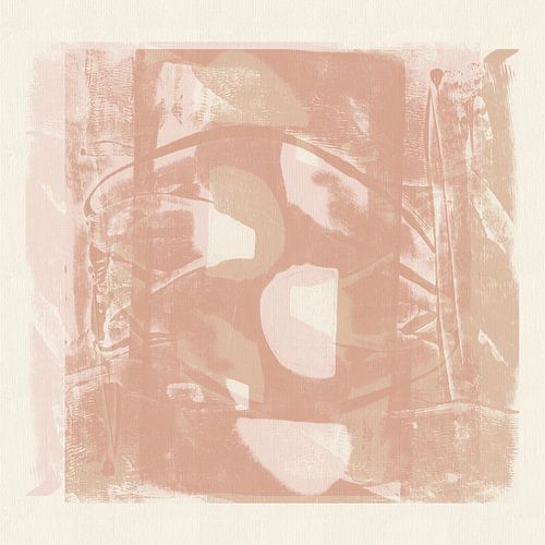 Japandi minimalist abstract calm art