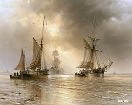 sailing ships / sailing boats by Gelissen Artworks