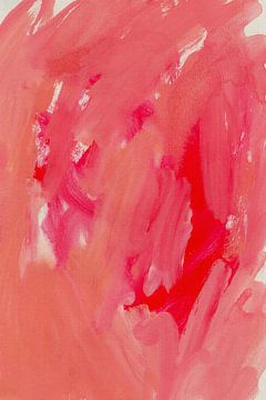 Abstracte romantische aquarelkunst van Dina Dankers