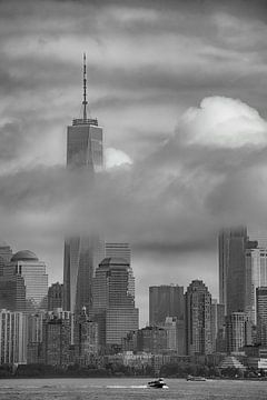New York Skyline van Astrid Roozenburg