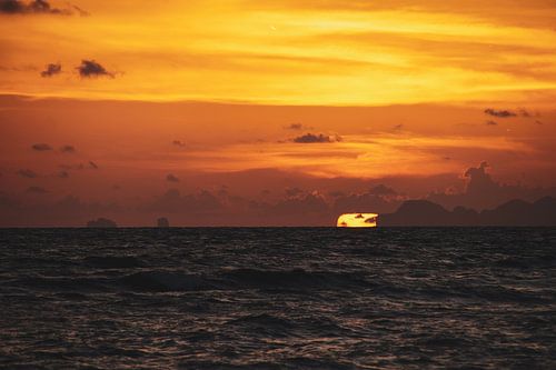 Zonsondergang van Ko Lanta