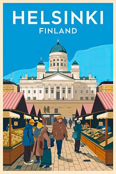 Helsinki, Finland. van Poster Art Shop