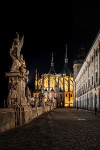 L'église Sainte-Barbara à Kutná Hora