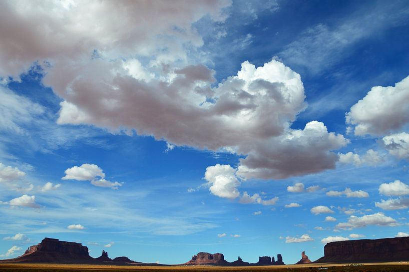 Monument Valley panorama by Peter De Knock