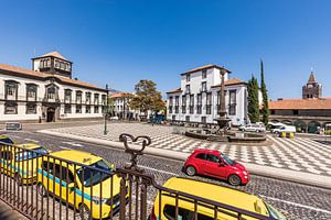 Stadhuisplein in Funchal op Madeira van Werner Dieterich