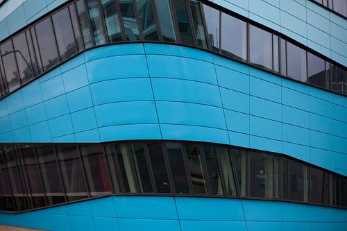 Blauw kantoor in Arnhem