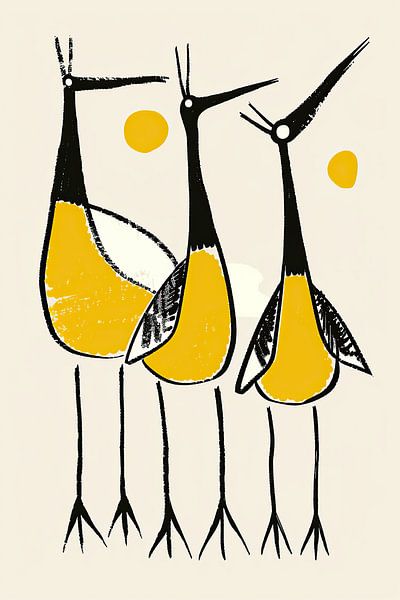 Vogelkunst van Modern Collection