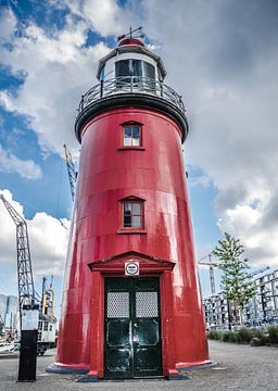 Rotterdam Oude haven lichthuis van Pix-Art by Naomi.k