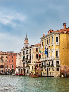 Blick auf den Canal Grande in Venedig