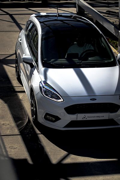 weißer ford fiesta st von AutomotiveByLuuk