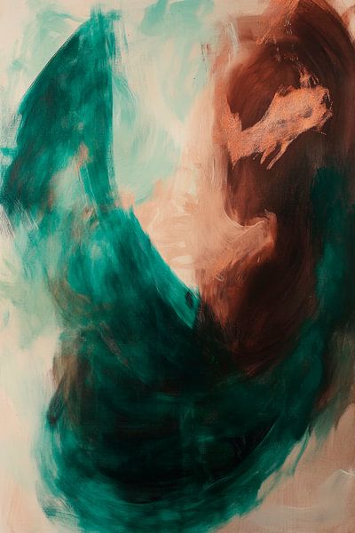 Abstrakte Farbharmonien in Bewegung von Poster Art Shop