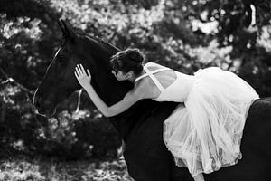 Dans van paard & ballerina sur Sabine Timman