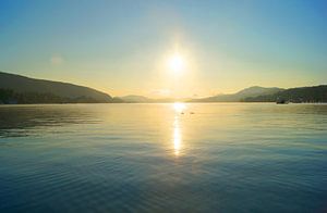 Sonnenaufgang am See