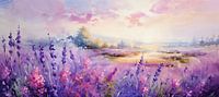 Lavendel malen