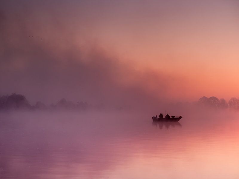 Pêcheurs à l'aube du matin par Lex Schulte