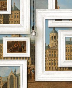 Het stadhuis op de Dam in Amsterdam