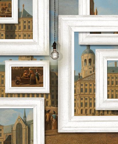 Het stadhuis op de Dam in Amsterdam