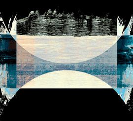 Bauhaus Modern Abstrakt von FRESH Fine Art