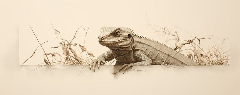Lézard | Lézard par La collection ARTEO