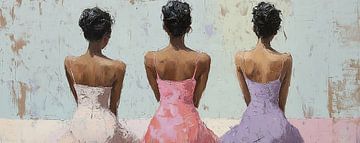 Women's Pastel | Three Women's Rest von Zen und Mehr