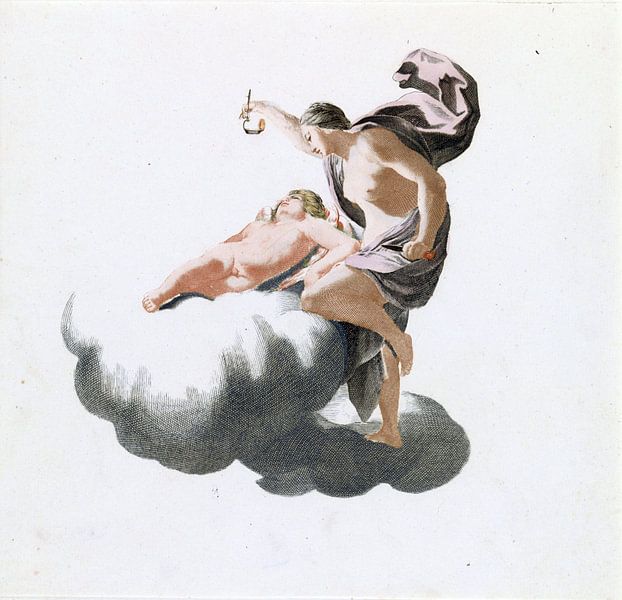 Amor and Psyche, Simon Vouet, supervision Johan Teyler, 1688-1698 by Atelier Liesjes