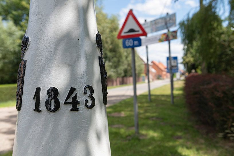 Grenzstein Belgien / Niederlande 1843 von Richard Wareham