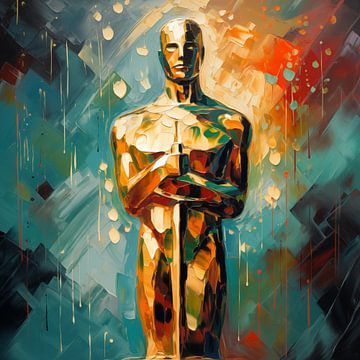 Oscar abstract van The Xclusive Art
