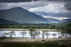Blick auf Loch Awe beim Kilchurn Castle