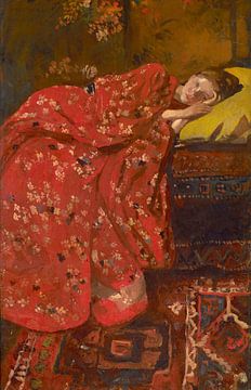 George Hendrik Breitner. De rode kimono