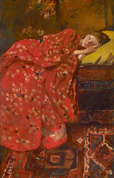 George Hendrik Breitner. Der rote Kimono von 1000 Schilderijen