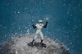 Catwoman im Regen von Maurits Eykman