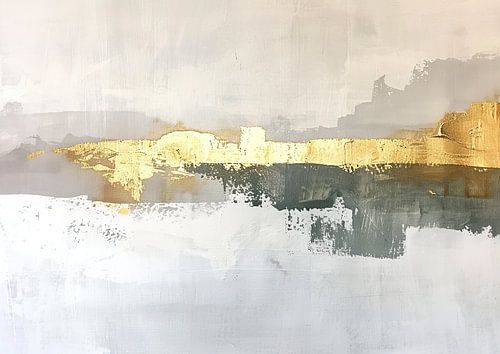 Oeuvre abstraite colorée