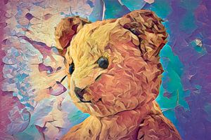 Teddybär aus den 60er Jahren