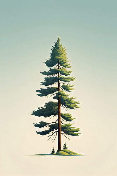 Pine tree by haroulita