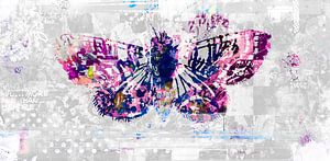 Schmetterling Silhouette von Teis Albers