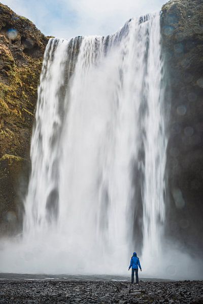 Skógafoss Island von Raymond Trienekens