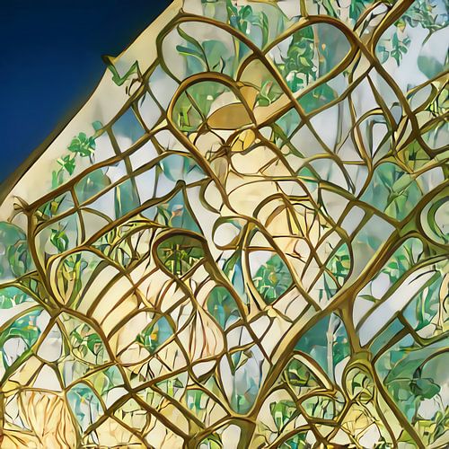 Den Haag Jugenstil Karte von Maps Are Art