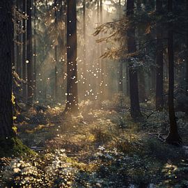 Forest at dawn 2