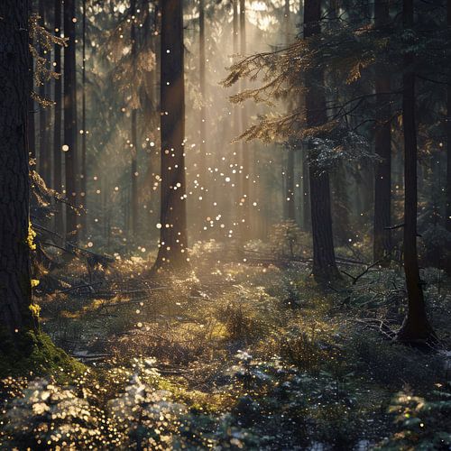 Forêt à l'aube 2