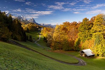 Autumn mood at the Wamberg by Andreas Müller