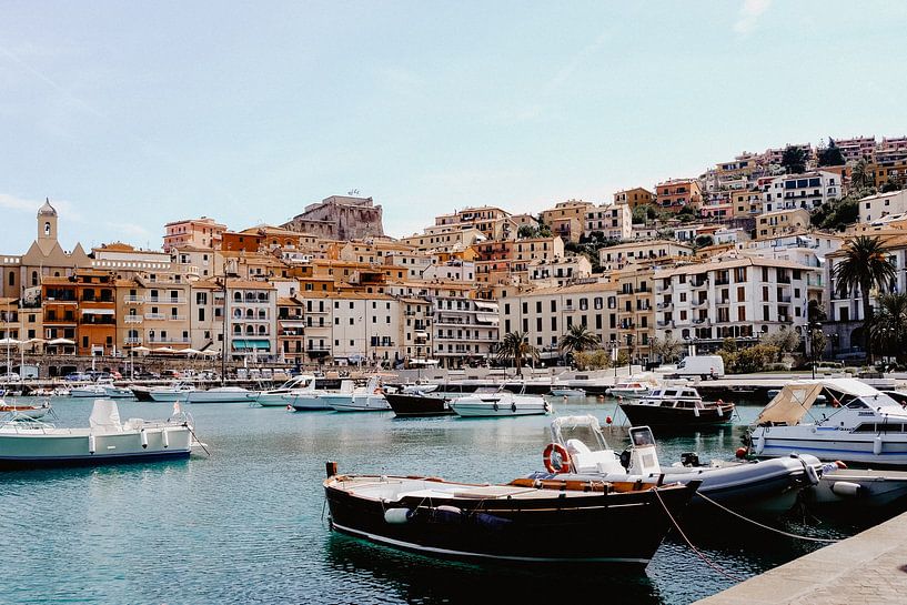 Port of Porto Santo Stefano by Lidushka