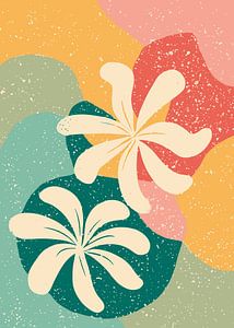 Fleurs abstraites