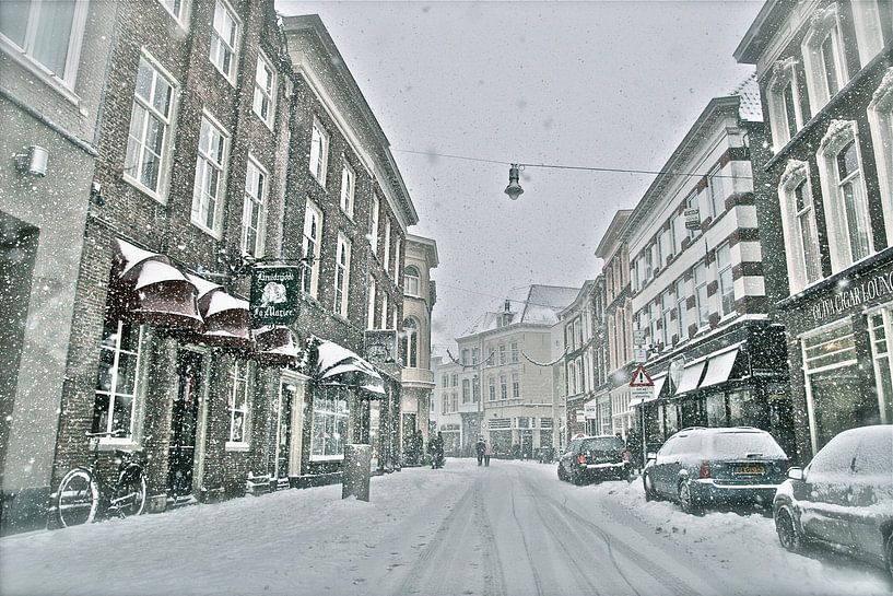 Winter shot Vughterstraat Den Bosch by Jasper van de Gein Photography