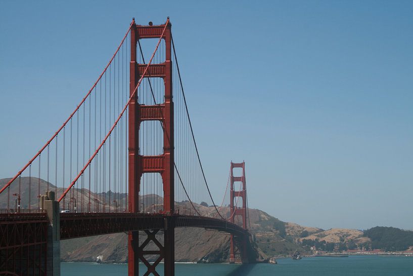 Golden Gate Bridge 5 van Karen Boer-Gijsman