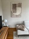 Klantfoto: Modern minimalistische kunst op linnen van Modern Collection